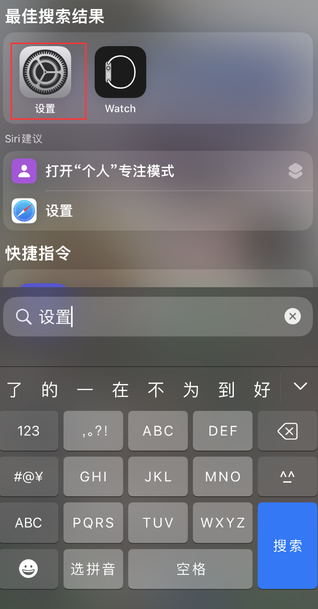 下谷坪土家族乡苹果手机维修分享：iPhone 找不到“设置”或“App Store”怎么办？ 